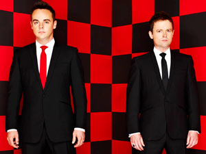Ant & Dec presenting Red or Black