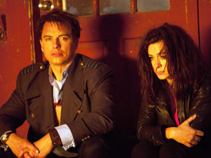 Gwen Cooper and Captain Jack Harkness
