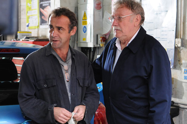 Bill Webster (Peter Armitage) suffers a heart attack