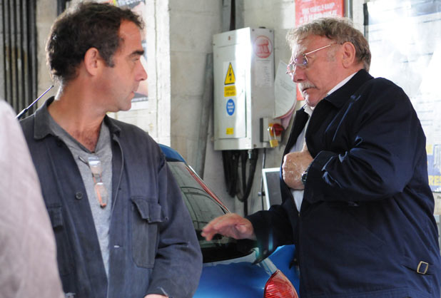 Bill Webster (Peter Armitage) suffers a heart attack