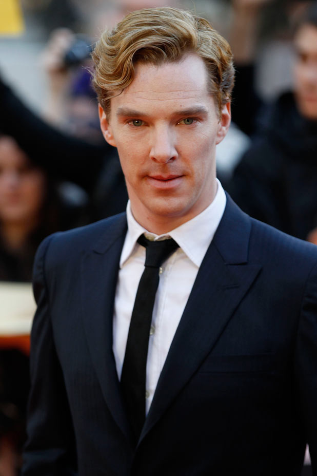 Sherlock star Benedict Cumberbatch arrives
