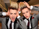 Jedward launch their 'S'Up?' campaign at the 3 Store on Grafton Street Dublin, Ireland