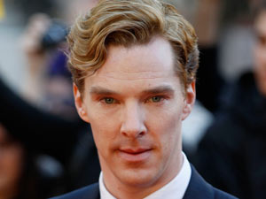 Sherlock star Benedict Cumberbatch arrives