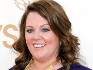 Melissa McCarthy on the red carpet at the 63rd Primetime Emmy Awards