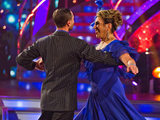 Edwina and Vincent are the first couple to leave Strictly Come Dancing 2011
