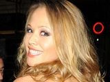 Kimberley Walsh leaving the Theatre Royal after her performance in 'Shrek:The Musical'