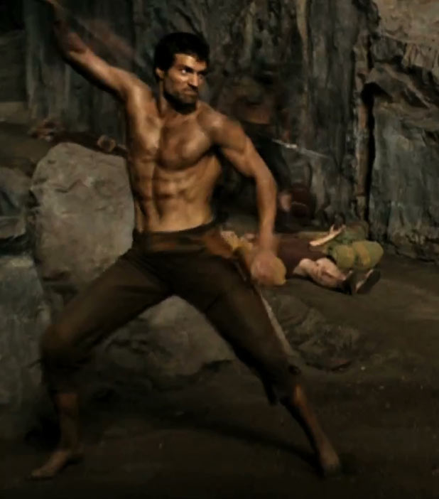 Henry Cavill as Theseus in The Immortals