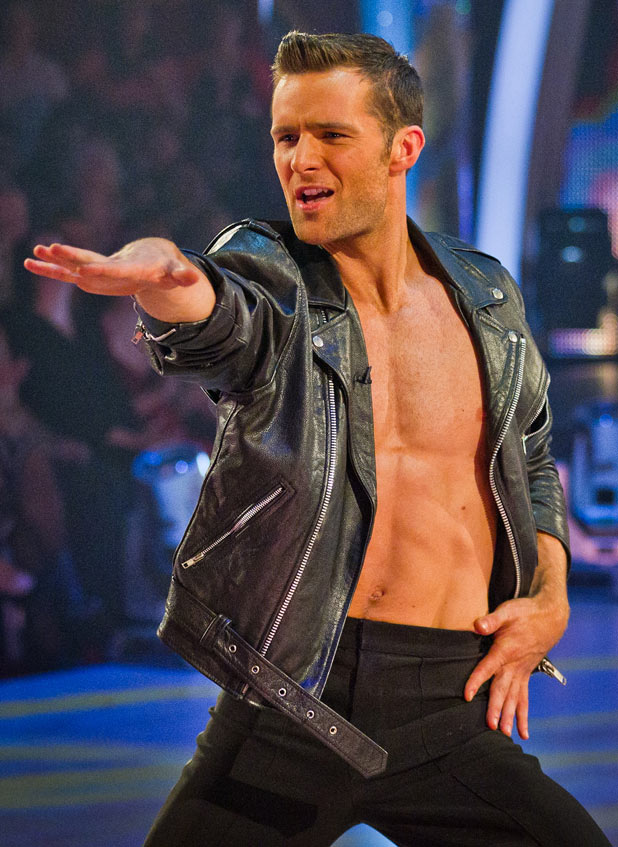 Harry Judd performing 'Grease' on Strictly Come Dancing