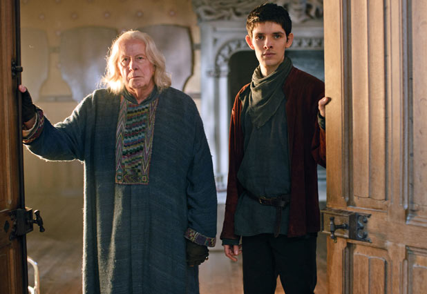 Gaius (Richard Wilson), Merlin (Colin Morgan)