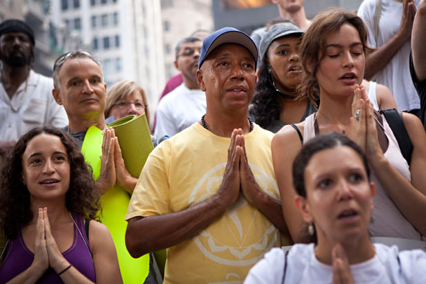 Russell Simmons at the Occupy Wall Street protests