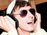 Johnny Robinson recording 'Wishing On A Star' the X Factor charity single