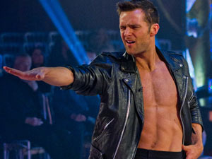 Harry Judd performing 'Grease' on Strictly Come Dancing