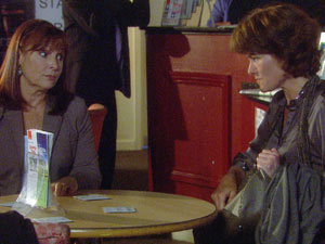 Julia tries to get through to Elaine