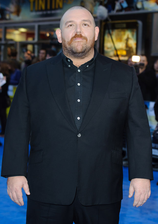The Adventures of Tintin: Secret of the Unicorn Premiere - Nick Frost