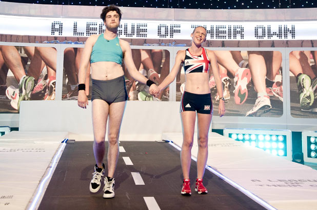 Jack Whitehall speed walks on A League of their Own