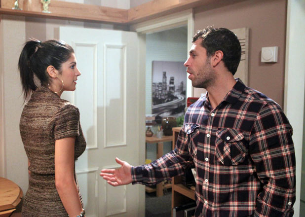 Andy tells Alicia about having to be a couple with Debbie to get IVF treatment