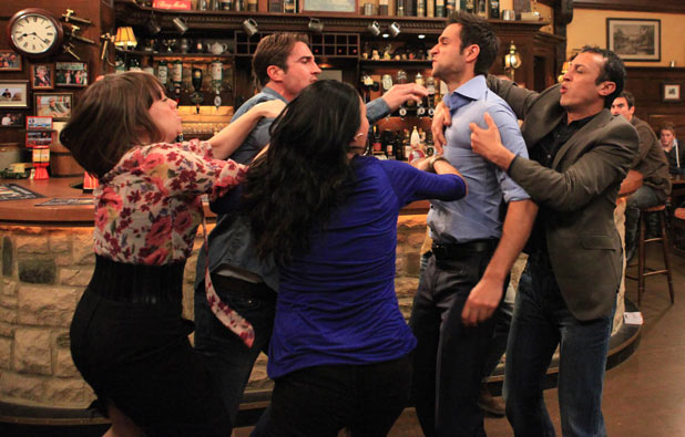 Everyone steps in to break the fight up and Nikhil is humiliated