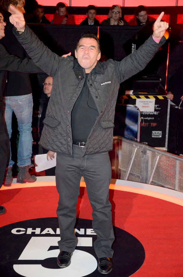 Paddy Doherty attends the Paranormal Activity 3 Premiere at the Big Brother House