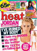 Katie Price on the cover of Heat magazine