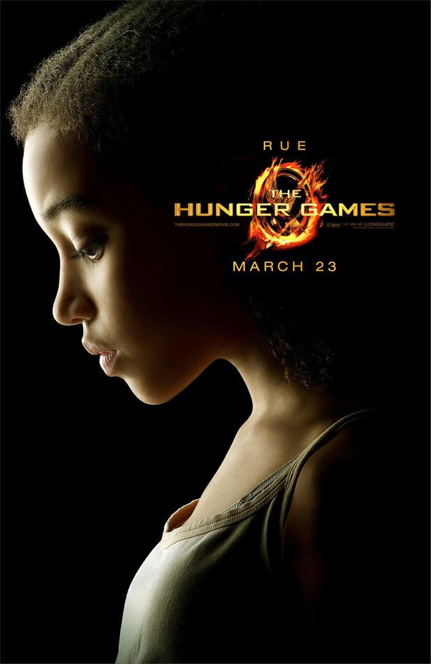Hunger Games Character Posters - Amandla Stenberg as Rue 