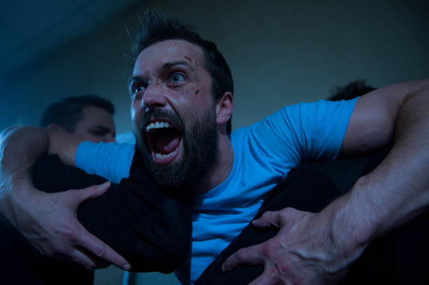 Brendan Brady (Emmett Scanlan) goes beserk behind bars