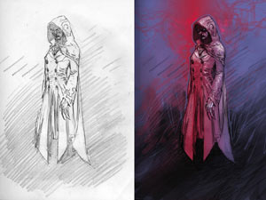 DC New 52's Hooded Woman