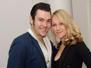 Chloe Madeley and Sam Attwater