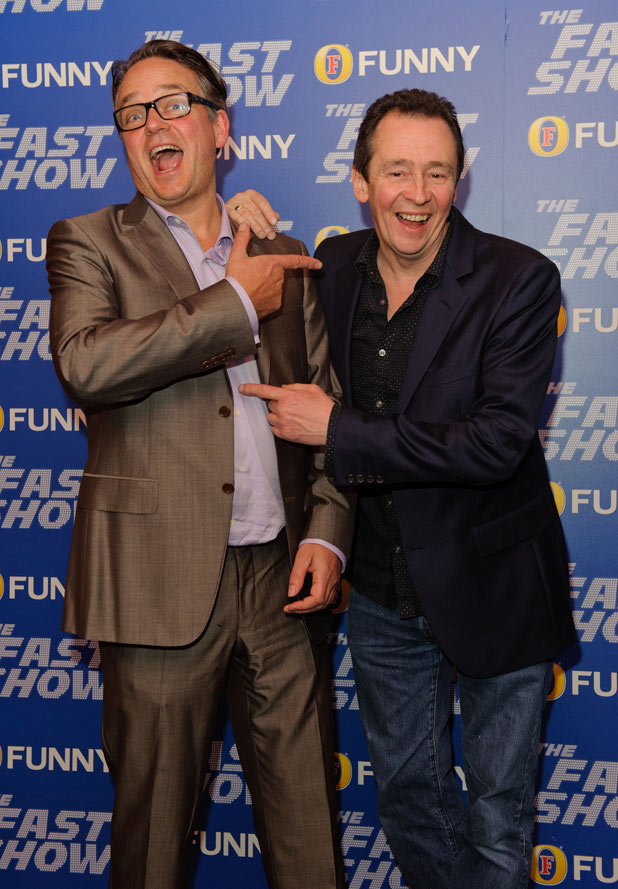 Paul Whitehouse and Charlie Higson
