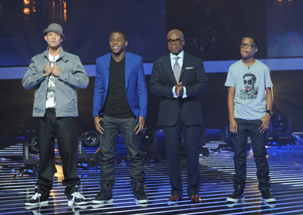 Judge L.A. Reid with 