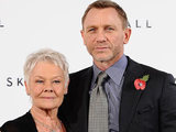 Daniel Craig and Judi Dench at the James Bond: Skyfall photocall