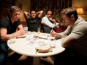 The stakes are raised between Karl and Ciaran as they play poker