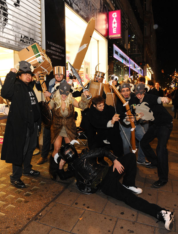Elder Scrolls V: Skyrim on Oxford Street
