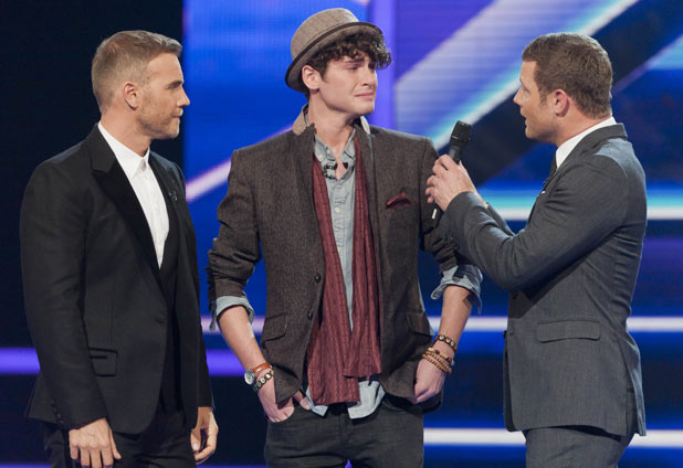 James loses his place on The X Factor