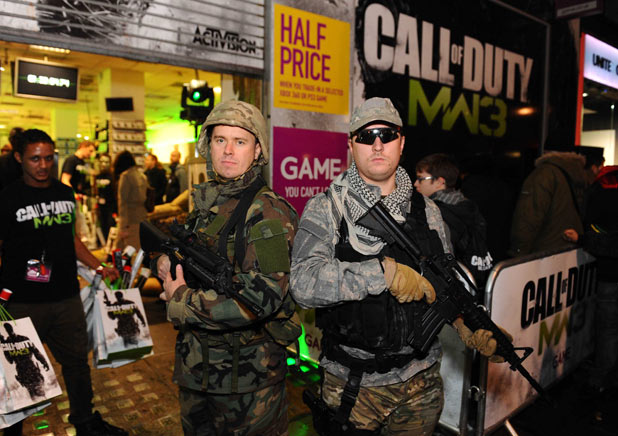 Call of Duty: Modern Warfare 3 midnight launch at GAME