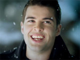 Joe McElderry 'Last Cristmas' video still