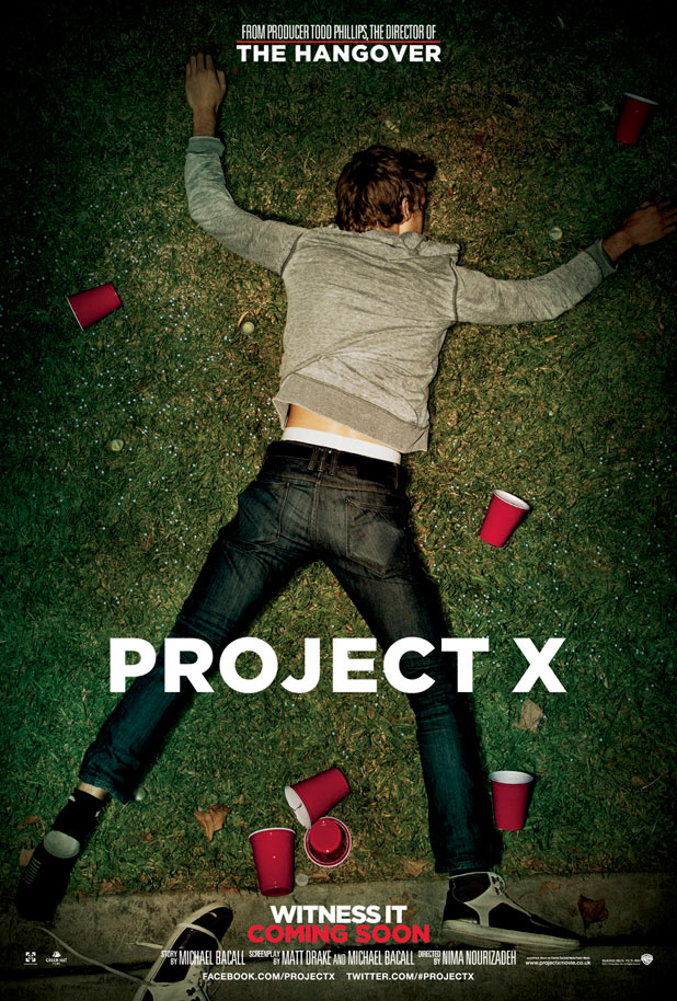 'Hangover' Todd Phillips's new comedy 'Project X' poster unveiled