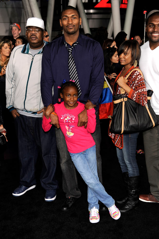 Ron Artest, aka Metta World Peace