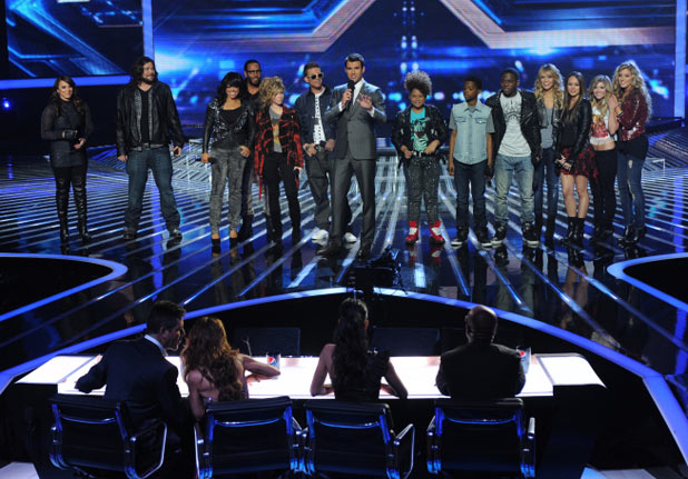 The X Factor USA Top 10 Results Show: Steve Jones and the Top 10 contestants