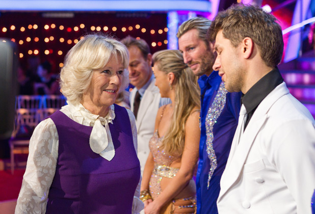 The Duchess of Cornwall and Dan Lobb