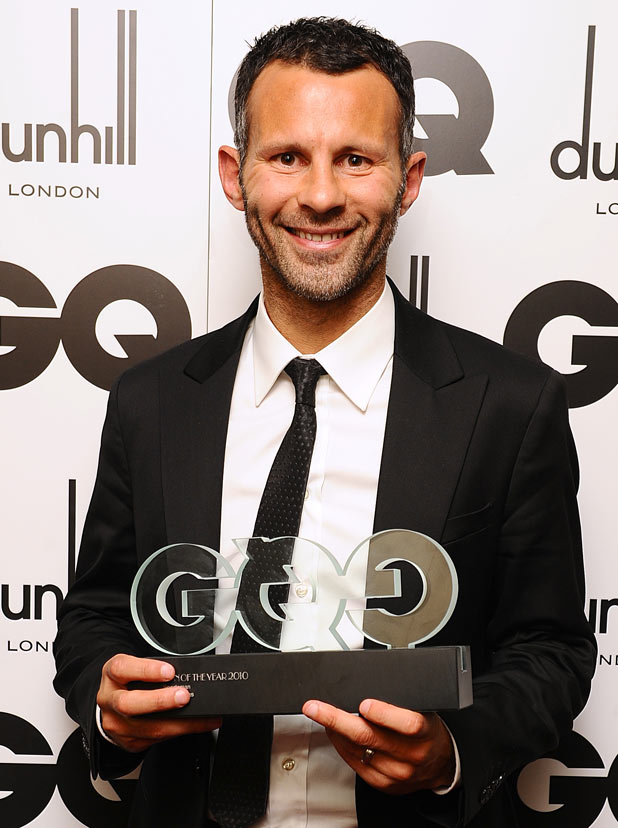 Ryan Giggs - The Manchester United footballer, who hit the headlines earlier this year, is 38 on Tuesday.  