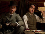 Jude Law and Robert Downey Jr in 'Sherlock Holmes: A Game Of Shadows'