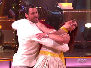 Hope Solo and Maksim Chmerkovskiy
