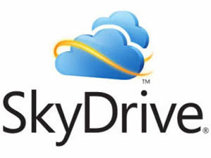 Microsoft Skydrive logo