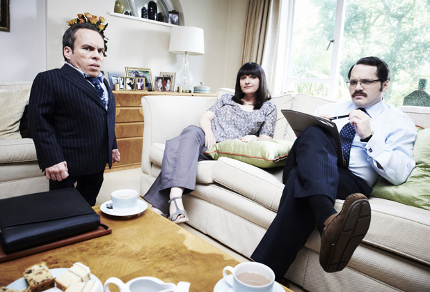 Warwick Davis, Jo and Ian