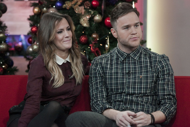 Xtra Factor presenters Caroline Flack and Olly Murs on 'Daybreak'