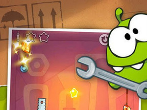 Screenshot from Cut the Rope