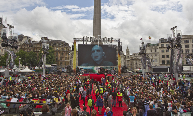 July 7: Harry Potter and the Deathly Hallows: Part 2 premieres in Trafalgar Square