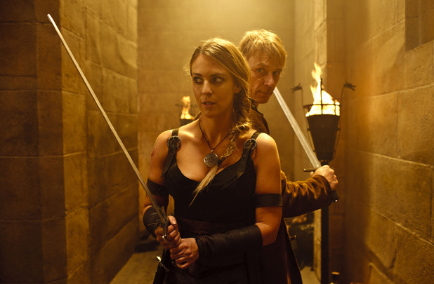 Tristan (Ben Daniels), Isolde (Miranda Raison)