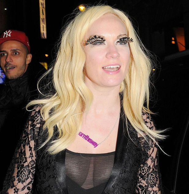 Kitty Brucknell, X Factor wrap party 