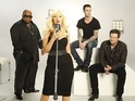 The Voice US judges. Christina Aguilera, Cee Lo Green, Blake Shelton and Adam Levine
NBC